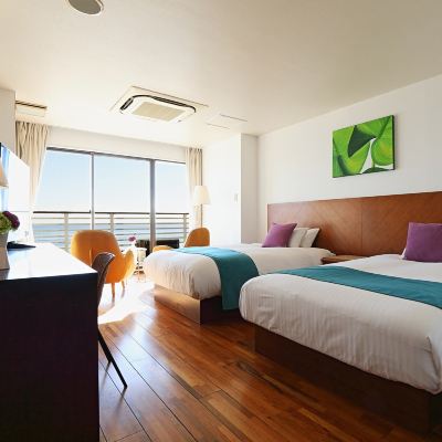 スタンダードオーシャンビューツインルーム(浴室) サヤン・テラス HOTEL&RESORT クーポン