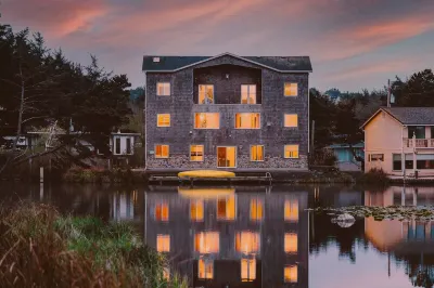 Large Lakefront Home Only Steps from D Beach! Bring Grandma-we Have an Elevator! Hotels in 