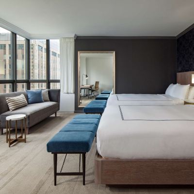 Deluxe Two Double Room The Marquette Hotel, Curio Collection by Hilton Promo Code