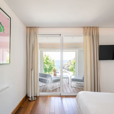 Premium Suite with Sea View and Hot Tub Les Elmes - Hôtel & Spa Promo Code