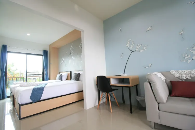 ห้องดีลักซ์สตูดิโอ เตียงแฝด