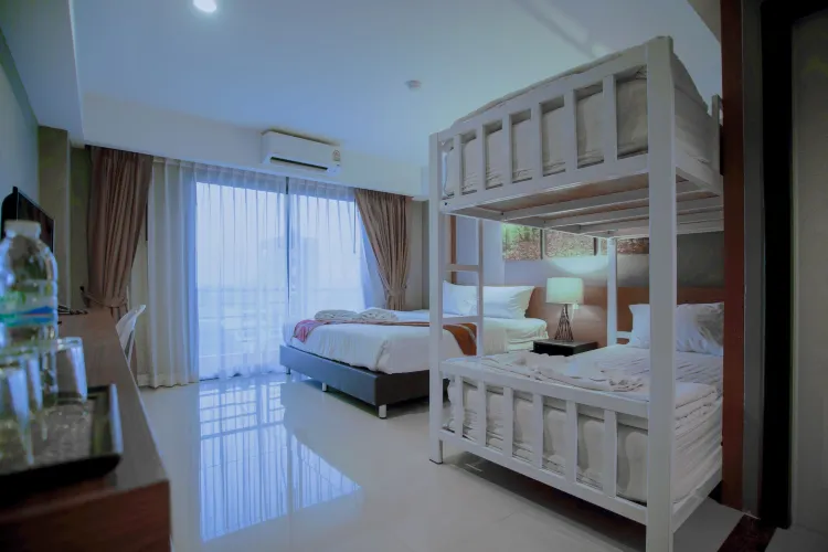 ห้องแฟมิลี่สำหรับสี่ท่าน, 1 ห้องนอน