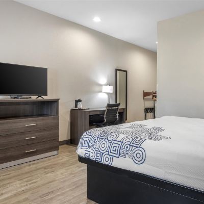 Accessible-1 King, Mobility Accessible, Roll in Shower, Non-Smoking SureStay Plus Hotel by Best Western Ada Promo Code