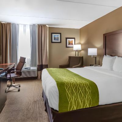 標準間，2張雙人床，禁煙 愛迪生-新布藍茲維舒適酒店優惠