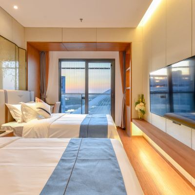 市景一室二床房 佰辰行政公寓（深圳國際會展中心店）優惠