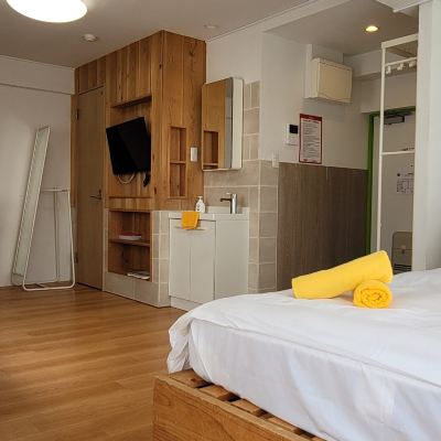 クアッドルーム(ダブルベッド＋ダブルサイズソファベッド) Rhodes Kagurazaka Hotel クーポン