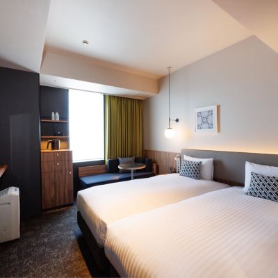 舒適雙床房-禁菸 十字生活博多天神優惠