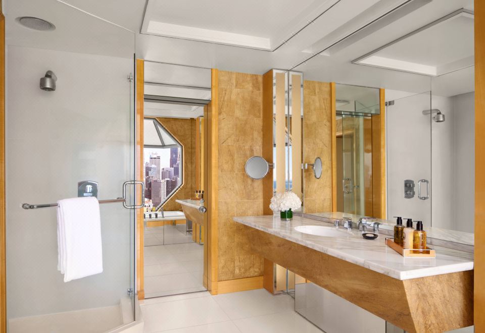 俱乐部豪华码头房，可使用俱乐部休息室，客房，1特大床，码头湾景观