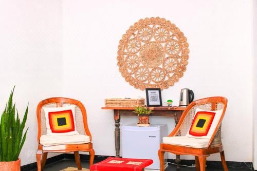 带湖景的双人间