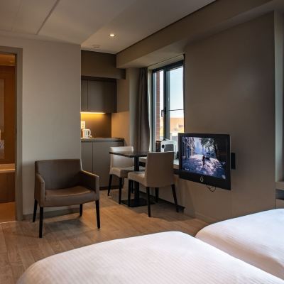 Twin Room with Kitchen Aparthotel Castelnou Promo Code
