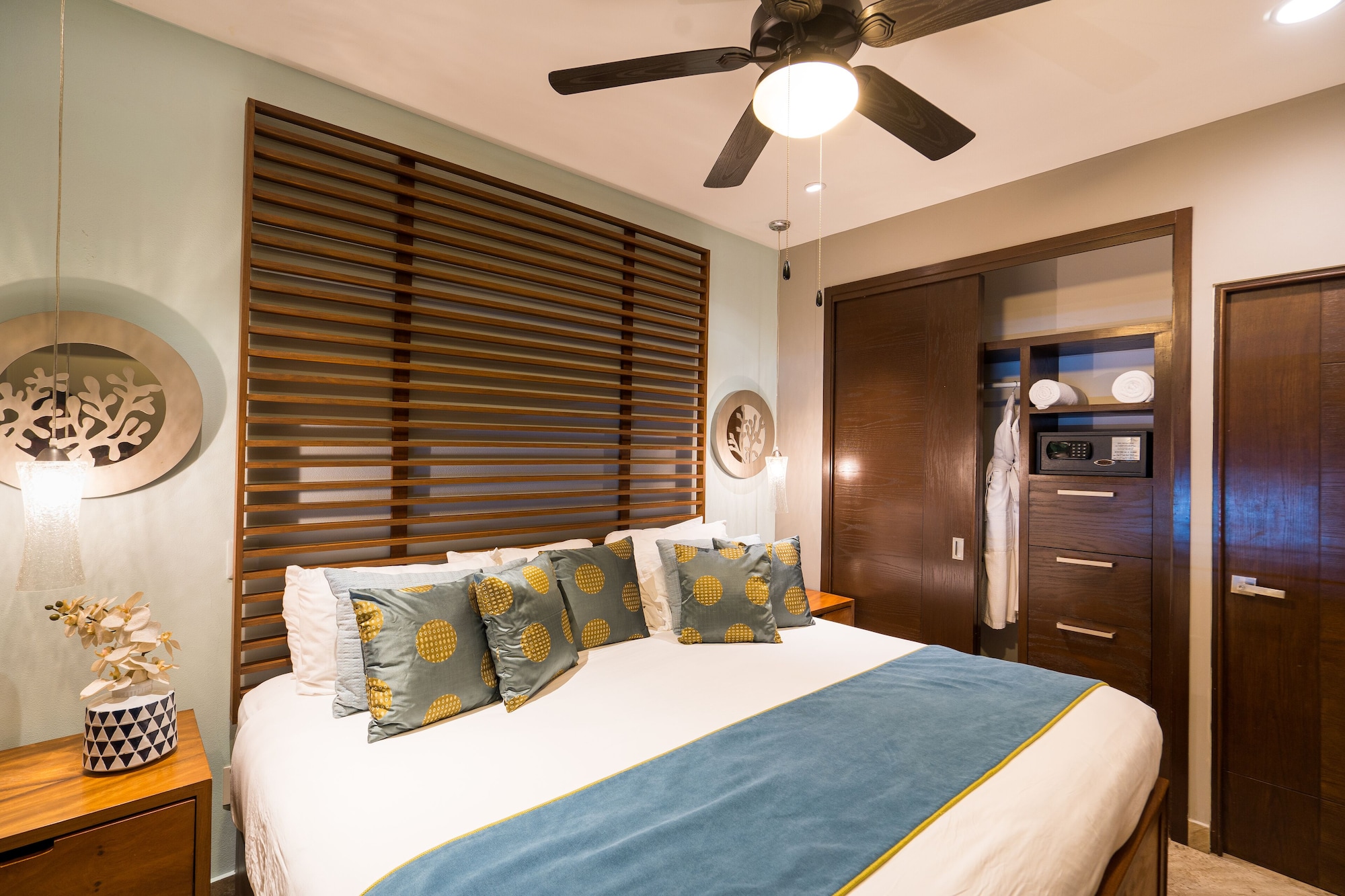 奢华套房， 2 间卧室， 海洋景观