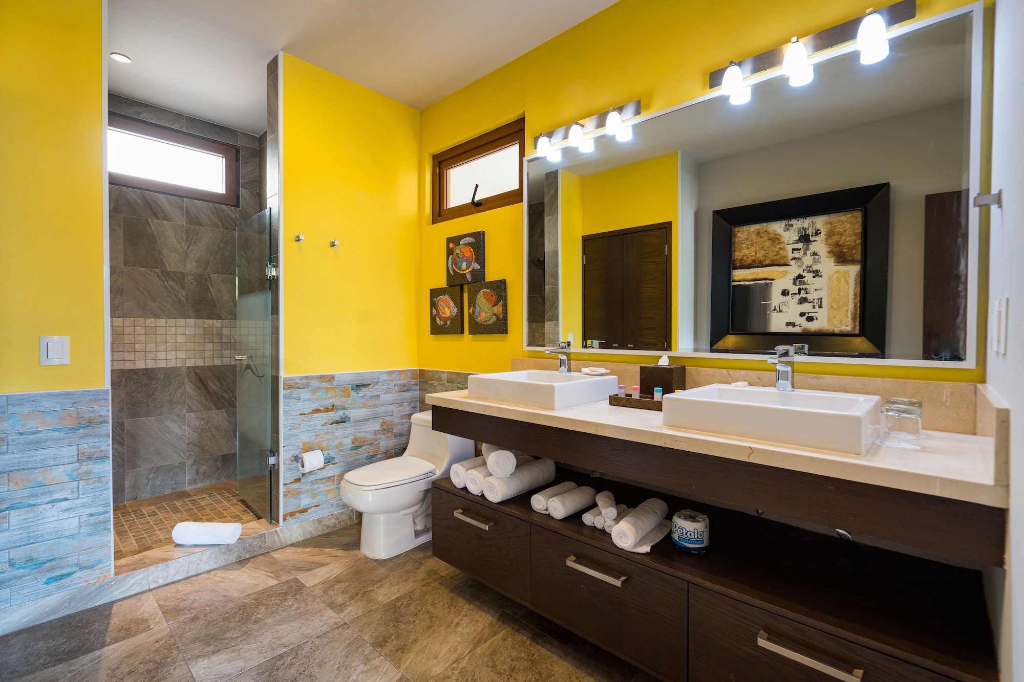 奢华顶层房， 1 间卧室， 山景