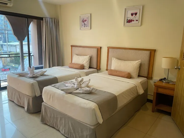ห้องดีลักซ์ทวิน, 1 ห้องนอน, วิวเมือง