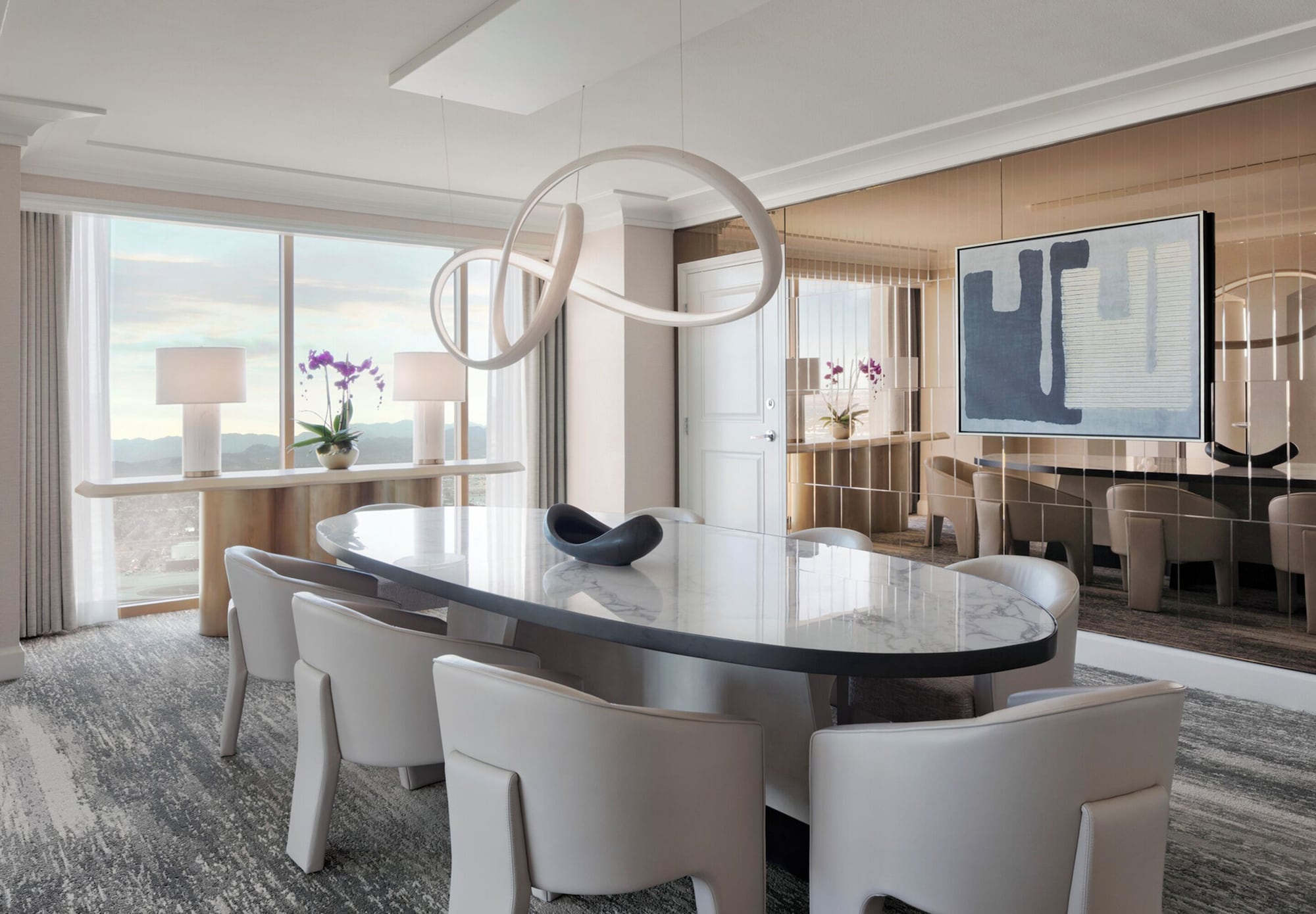 總統街景套房 - 帶1張特大床