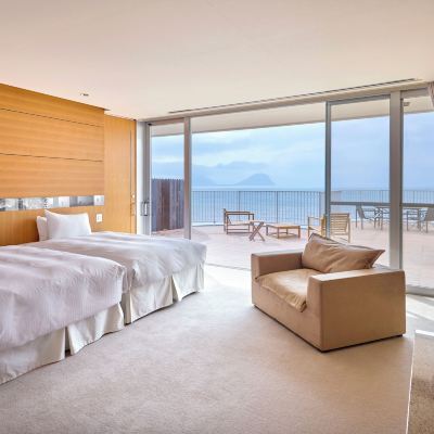 Oncri Deluxe Twin Room 旅館 魚半 クーポン