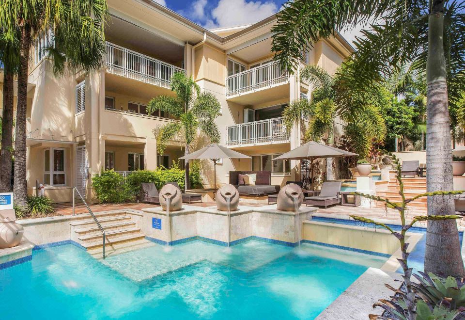 园景两卧室公寓