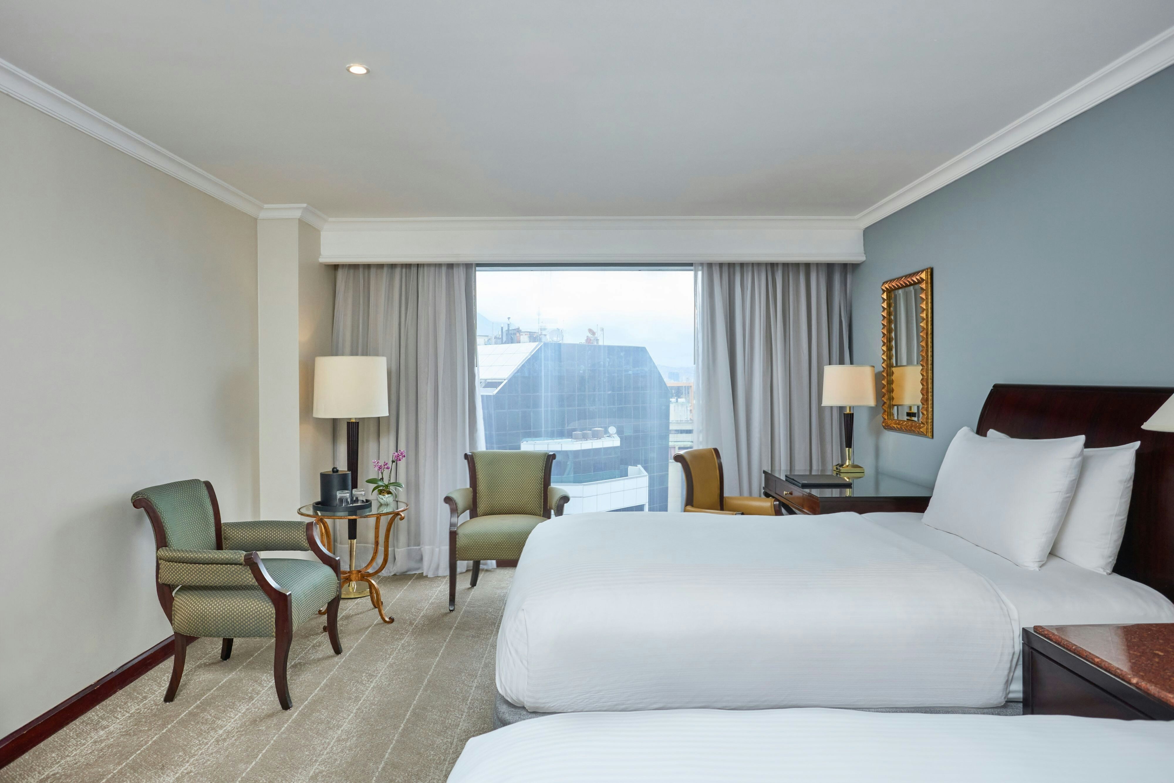 Two Double Room with City View