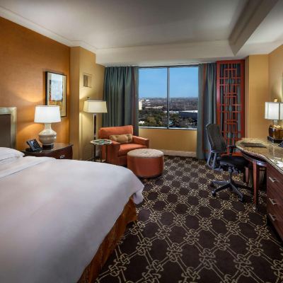 Mobility Accessible King with Roll in Shower Hilton Anatole Promo Code