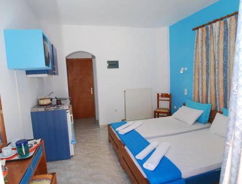 开放式客房， 山景