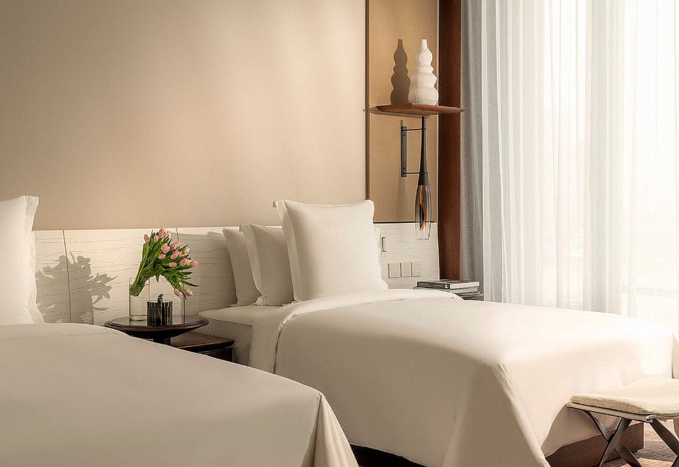 豪华河景双床房