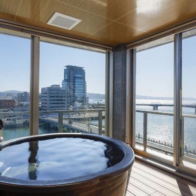 轉角雙床房，帶浴室湖景 歐哈石坎飯店優惠