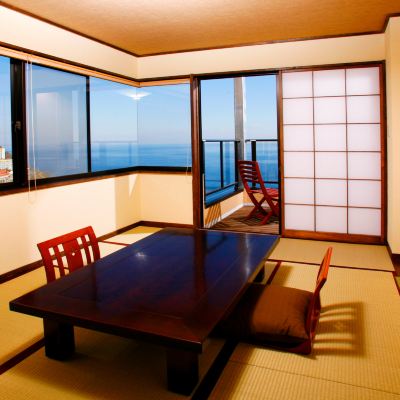 Japanese Room, Non-Smoking (Open-Air Bath With Terrace [8 Tatami]) 隠れ湯の宿　月のあかり クーポン