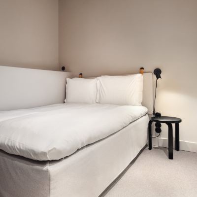 Sleep Tight Double Room No Window Blique by Nobis, Stockholm, a Member of Design Hotel Promo Code
