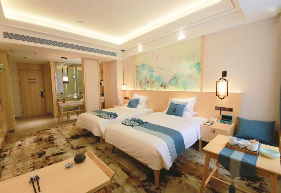 尊享·豪华双床房-明窗+电动窗帘