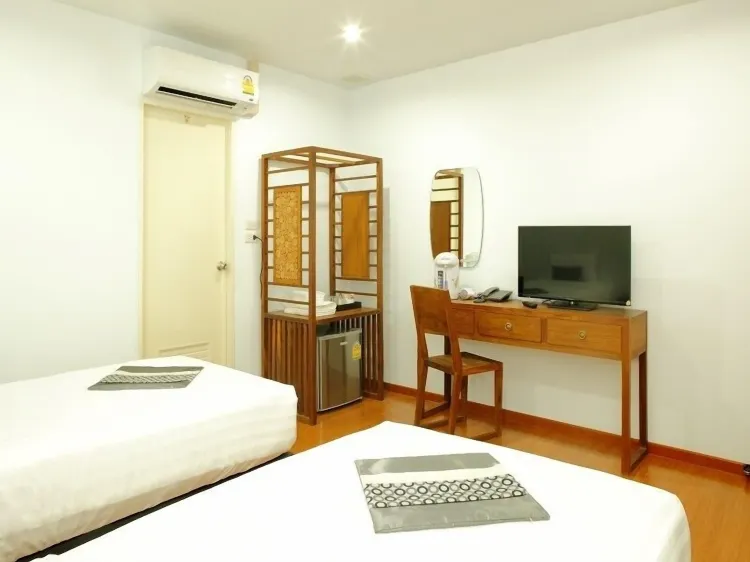 ห้องสุพีเรียร์เตียงใหญ่หรือเตียงแฝด