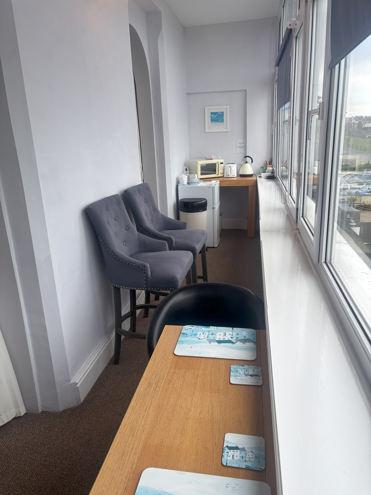 豪华双人间 - 带阳台和海景