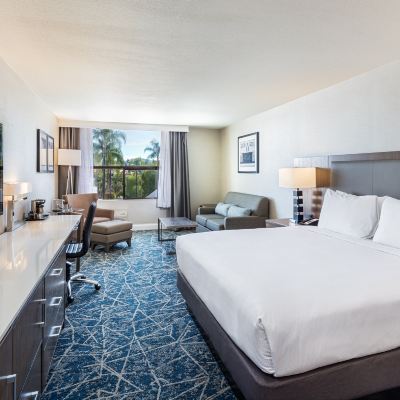 Mobility Hearing Accessible King Room with Roll in Shower Doubletree by Hilton Pomona Promo Code