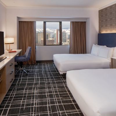 Accessible Two Queen Suite Doubletree Suites by Hilton Salt Lake City Promo Code