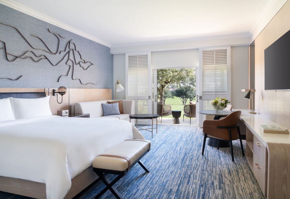 尊贵别墅套房，别墅，1特大床，梳化床，高尔夫景观