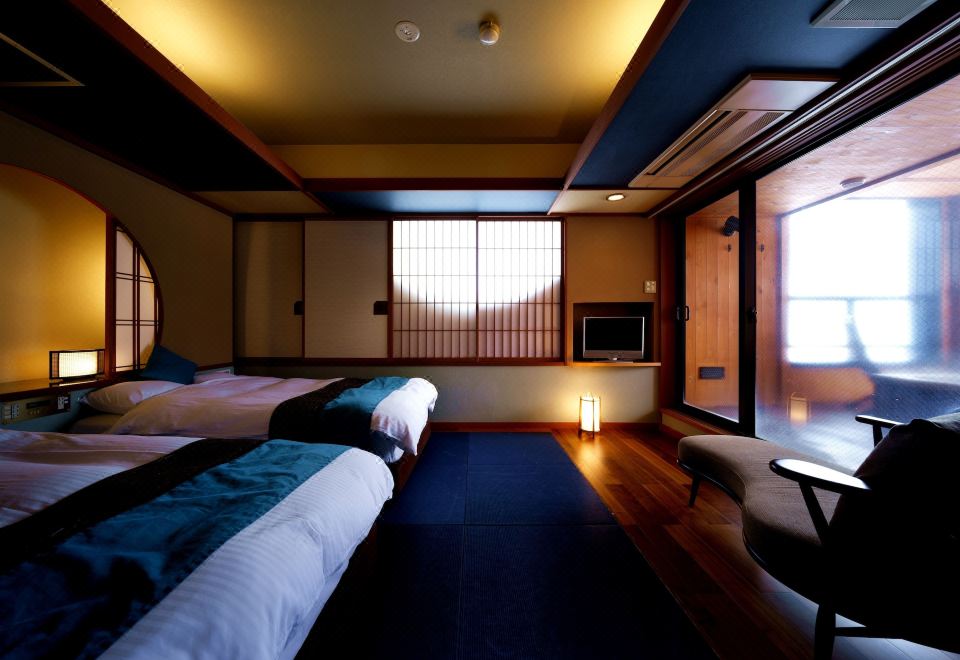 和洋式套房（带露天浴池）