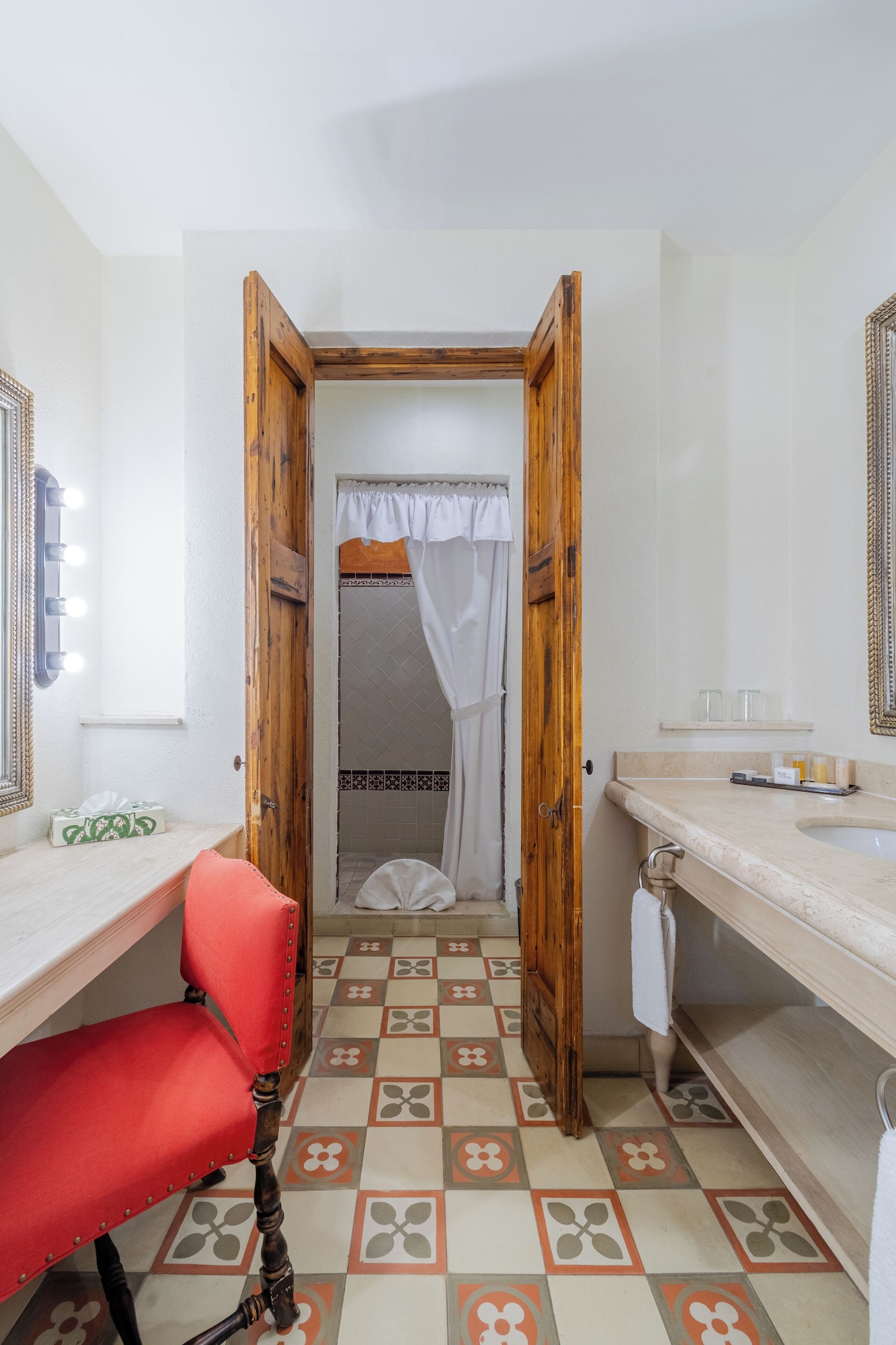 套房， 2 张双人床