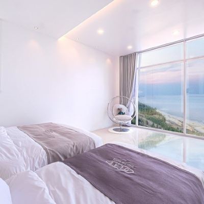 오션 뷰 룸 201 (A동) 강릉 올라스풀빌라(오션뷰) 쿠폰