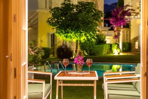 泳池旁A3型转角