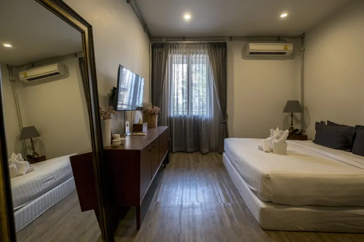 ห้องคู่ 1 เตียงขนาดคิง พาติโอ