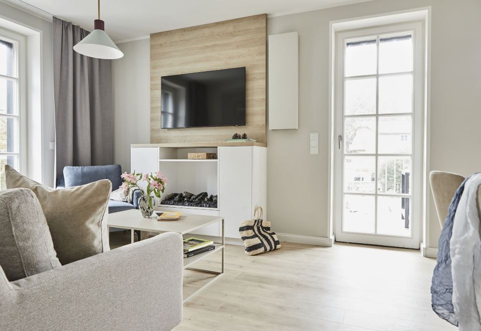 家庭套房带蒸汽浴和阳台