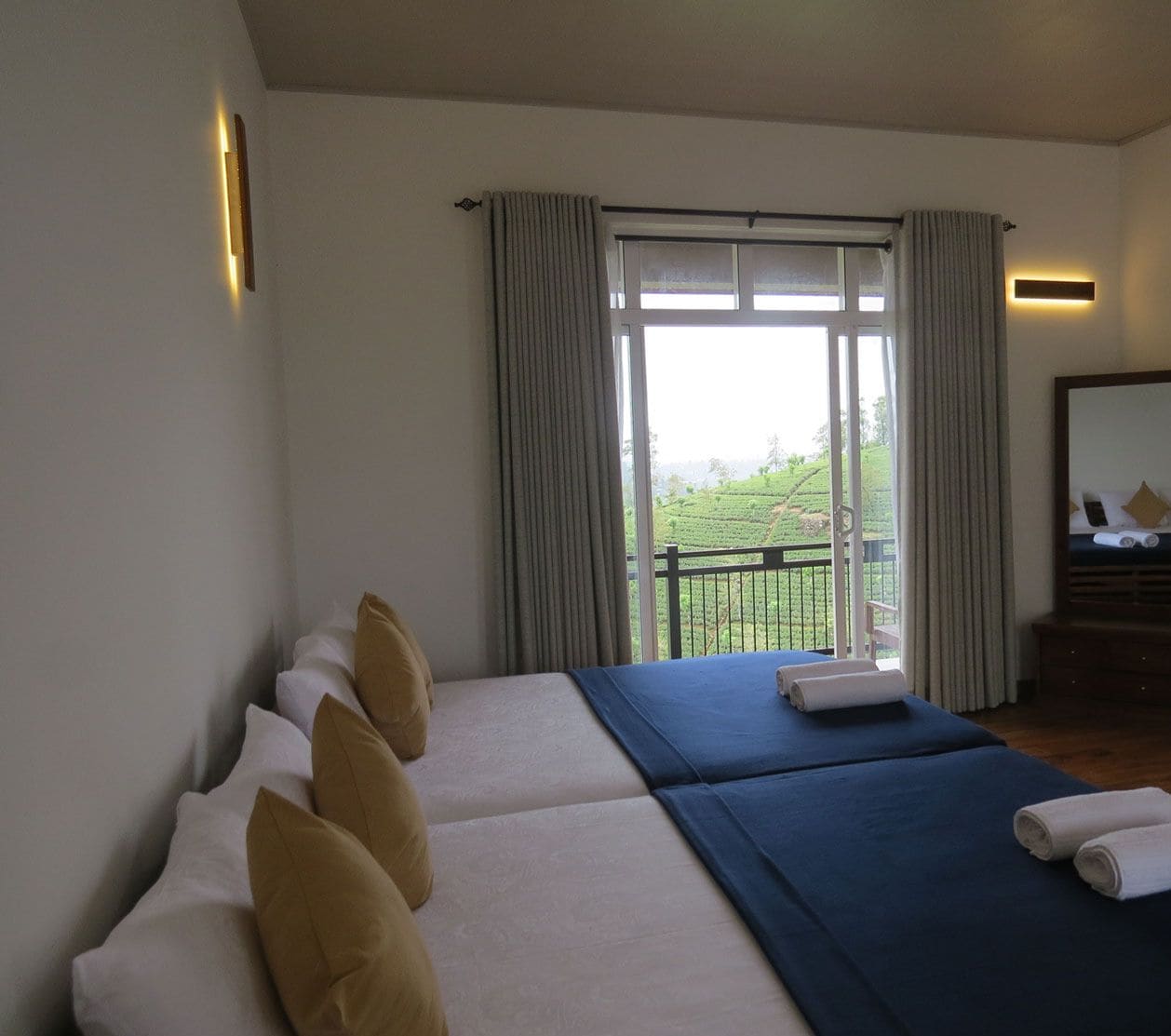 豪华四人房，1卧室，禁烟，山景