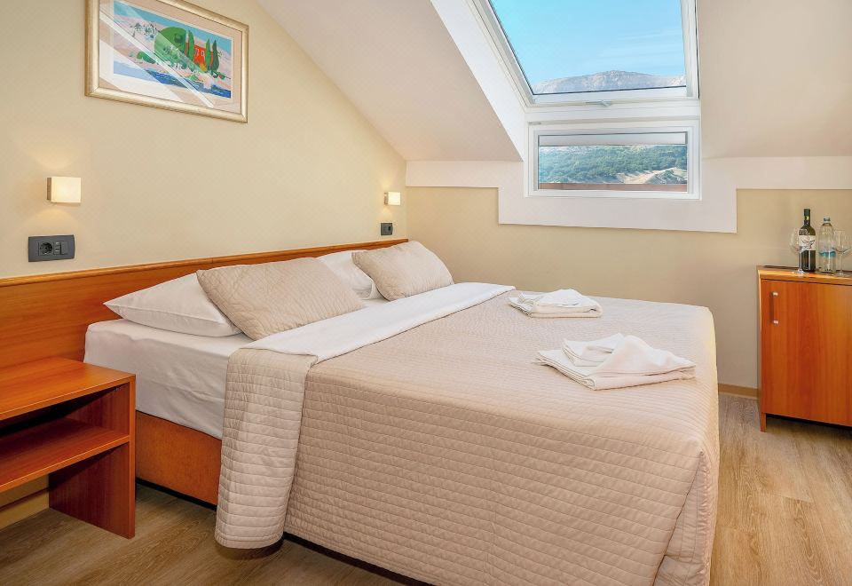 基础单人房， 部分海景