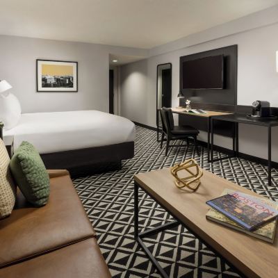 Interior King Room Arcadian Hotel Brookline Promo Code