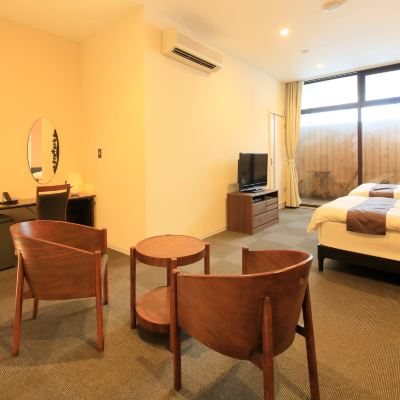 デラックス　ツインルーム　露天風呂付 和モダン湯宿ゆとりろ別府 クーポン