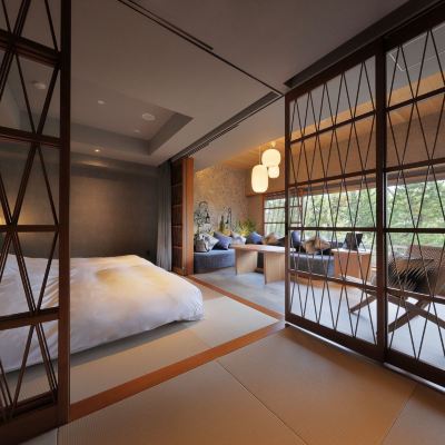 Indoor Terrace Attached Japanese-Western Room Plus [4F]: 56㎡ 鴨川館 クーポン