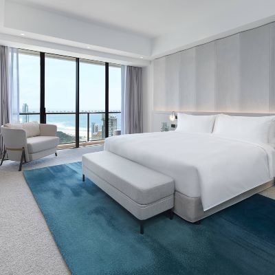 海景一臥室總統特大床套房 - 帶陽台 黃金海岸 JW 萬豪度假飯店優惠