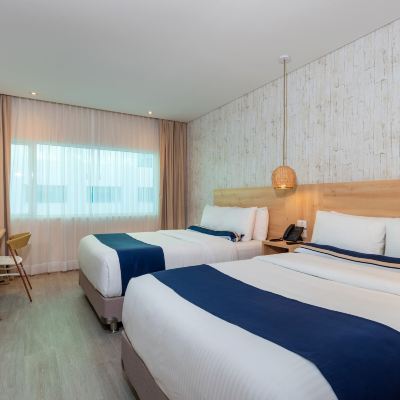 Double Room, 2 Double Beds, City View Aquamare Hotel Promo Code