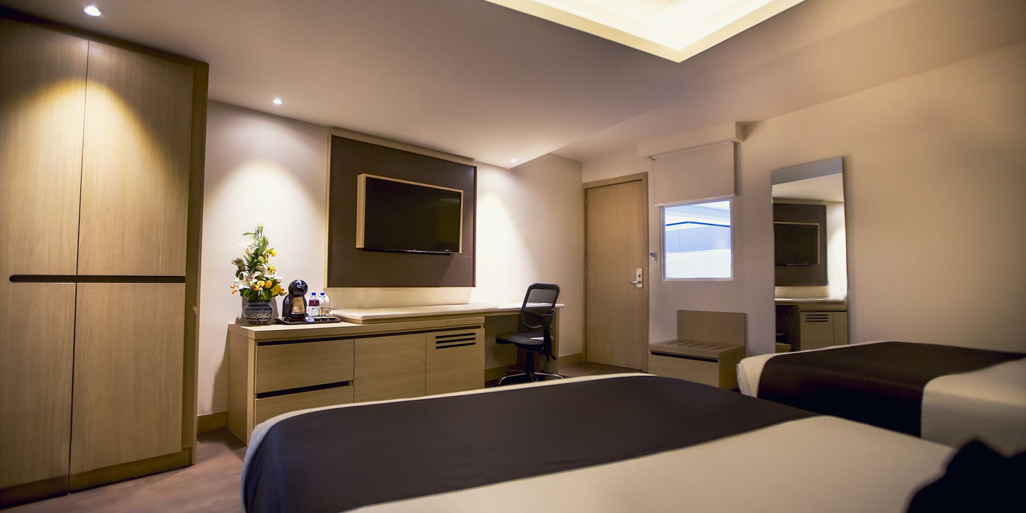 行政双人房， 2 张大床