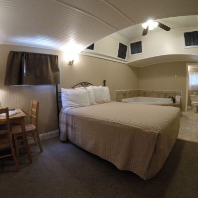 Honeymoon Caboose, 1 Queen Bed, Whirlpool Bath Red Caboose Motel & Restaurant Promo Code