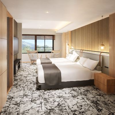 Luxury Theater Room [Luxury] [Standard] [Quad Room] [Twin Room] [Non-Smoking] [Mountain View] [River View] 上高地ルミエスタホテル クーポン