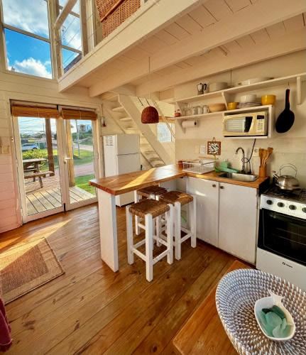 带露台的小房子